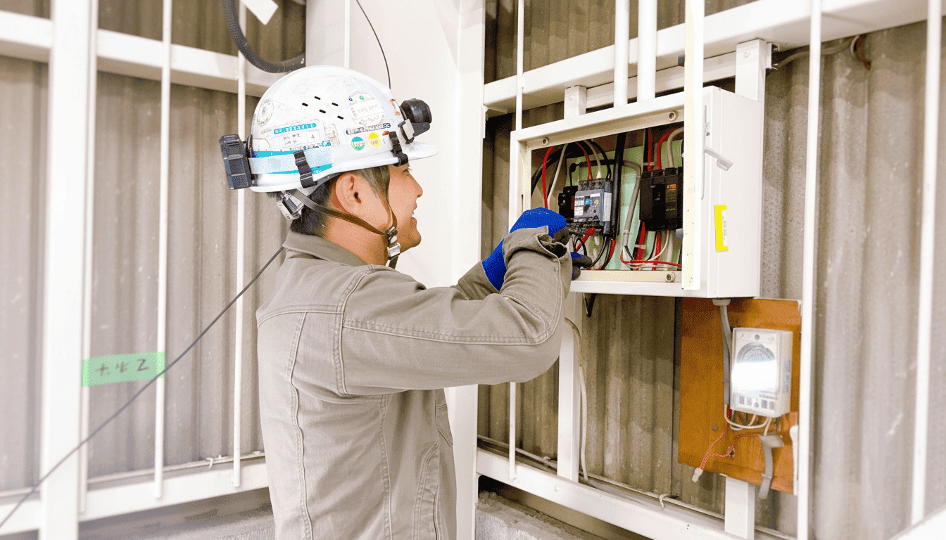 大阪の電気設備工事